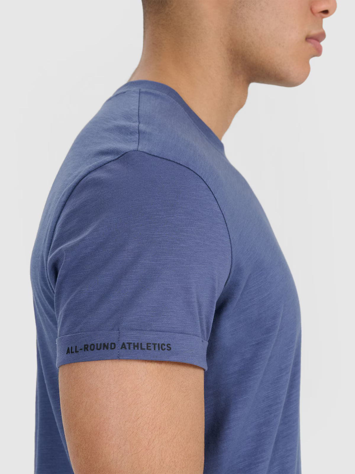 T-shirt regular gładki męski