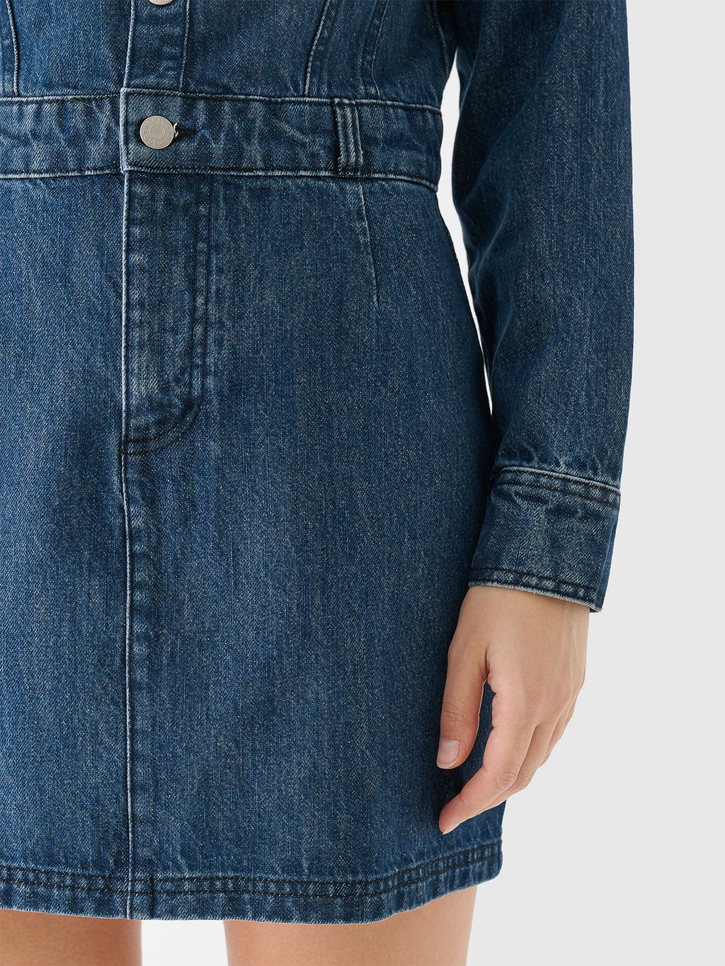 Sukienka jeansowa mini Outhorn