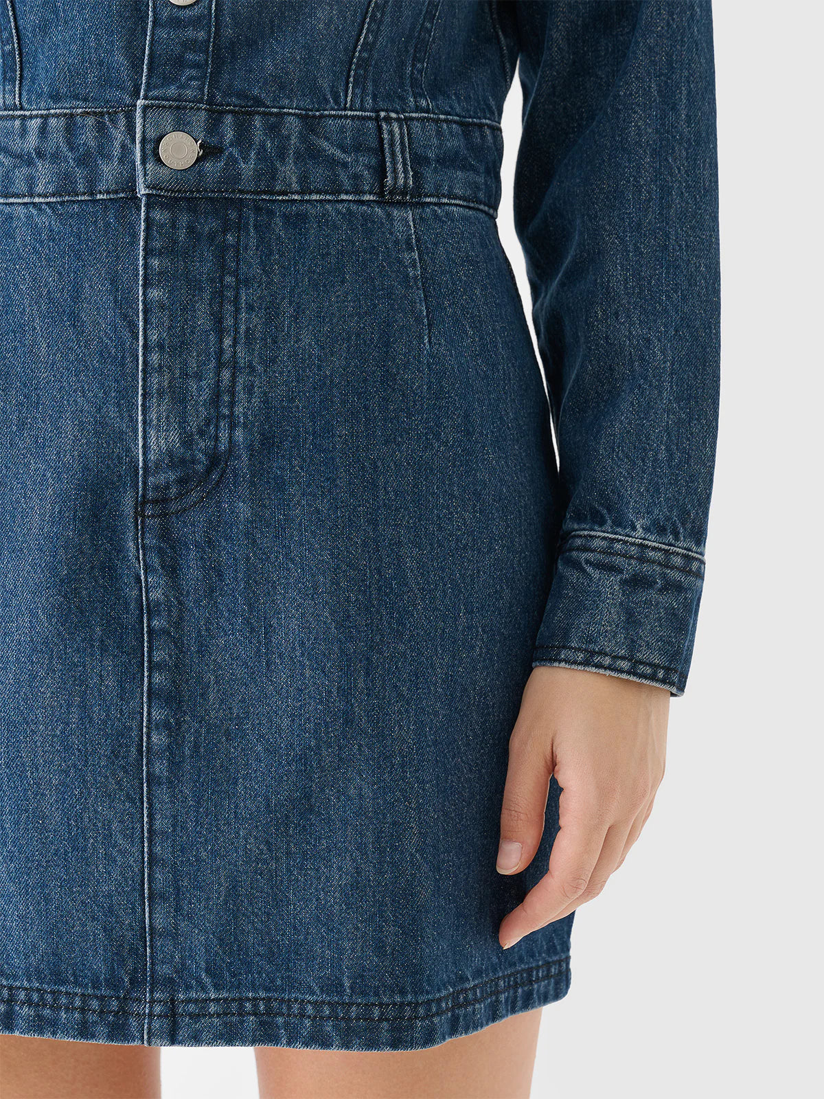 Sukienka jeansowa mini Outhorn
