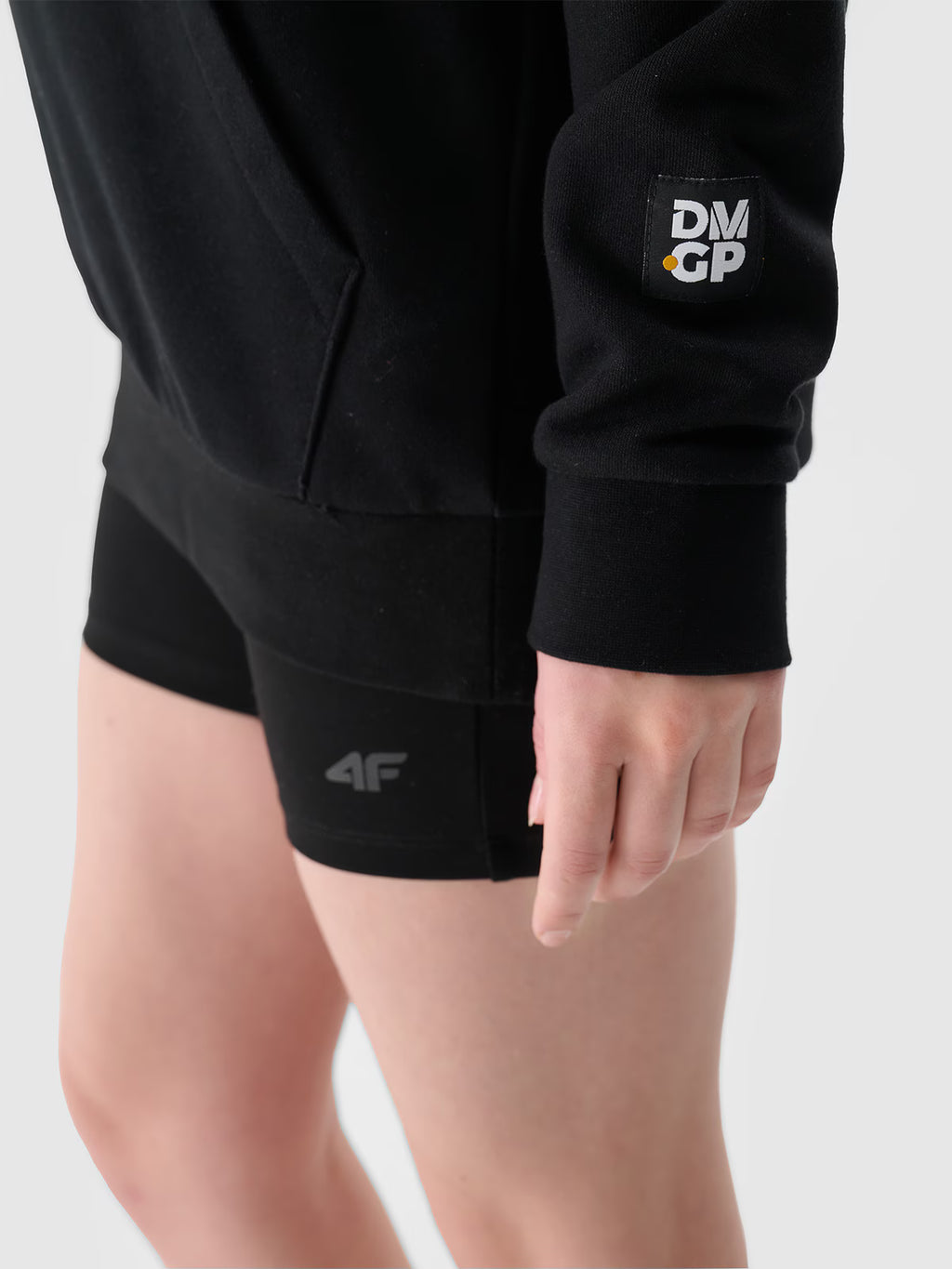 Bluza dresowa nierozpinana z kapturem uniseks 4F x Drift Masters