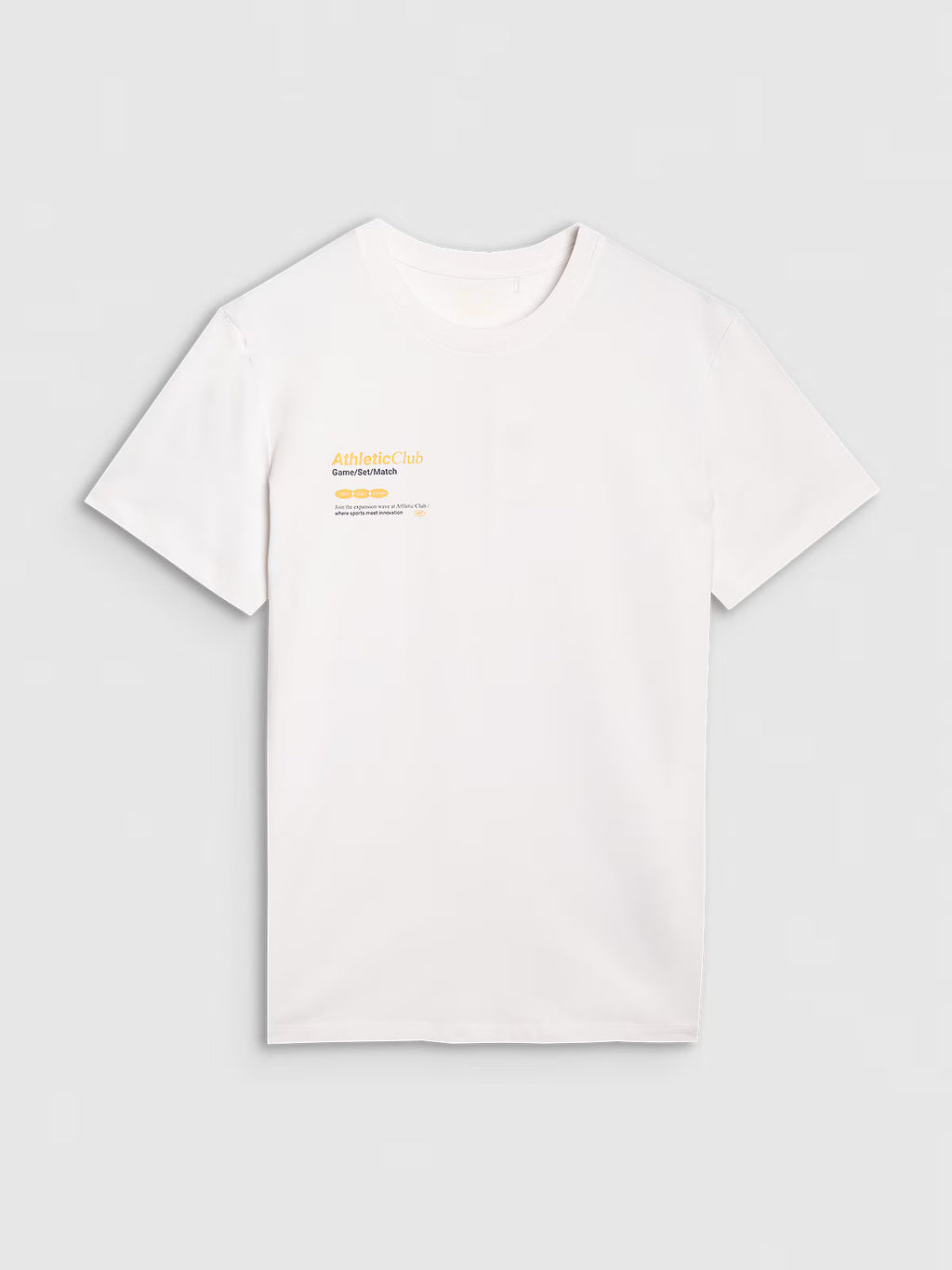 T-shirt regular z nadrukiem męski