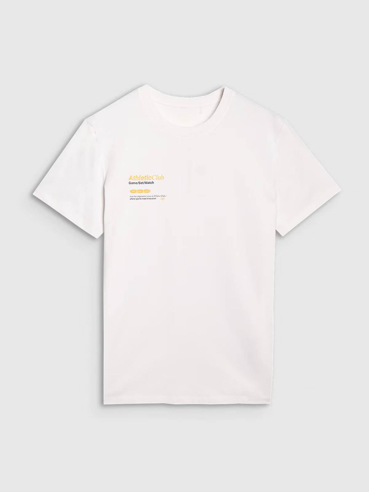 T-shirt regular z nadrukiem męski