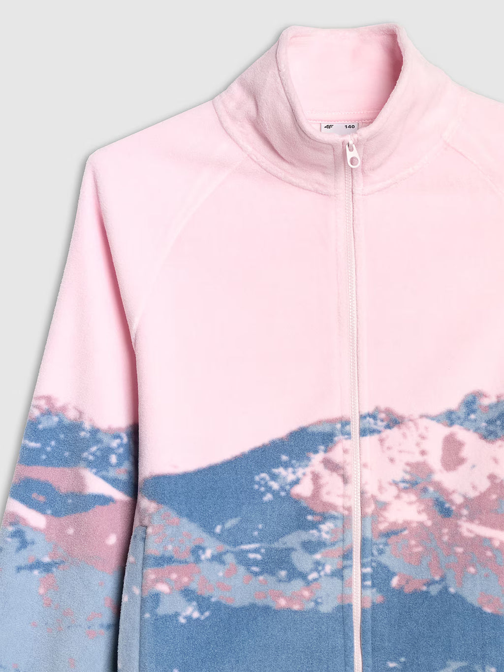 Polar oversize ze stójką dziewczęcy