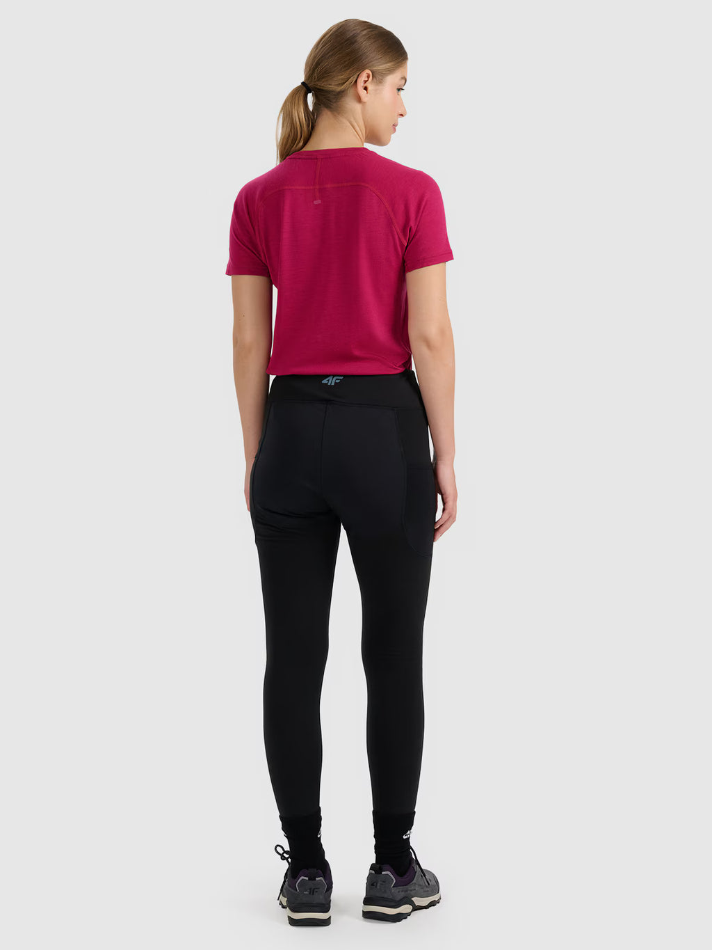 Legginsy trekkingowe szybkoschnące damskie