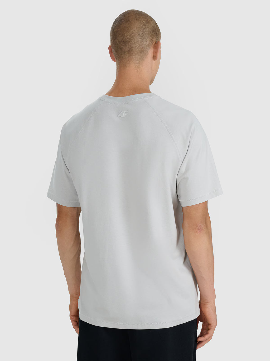T-shirt oversize gładki męski