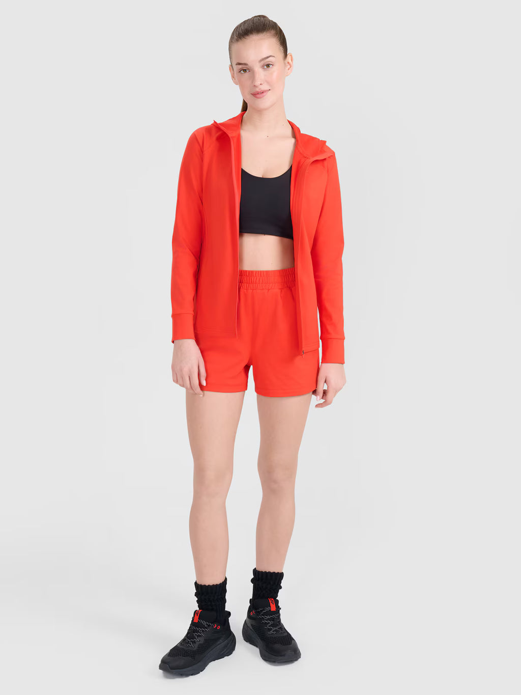 Bluza treningowa regular szybkoschnąca damska