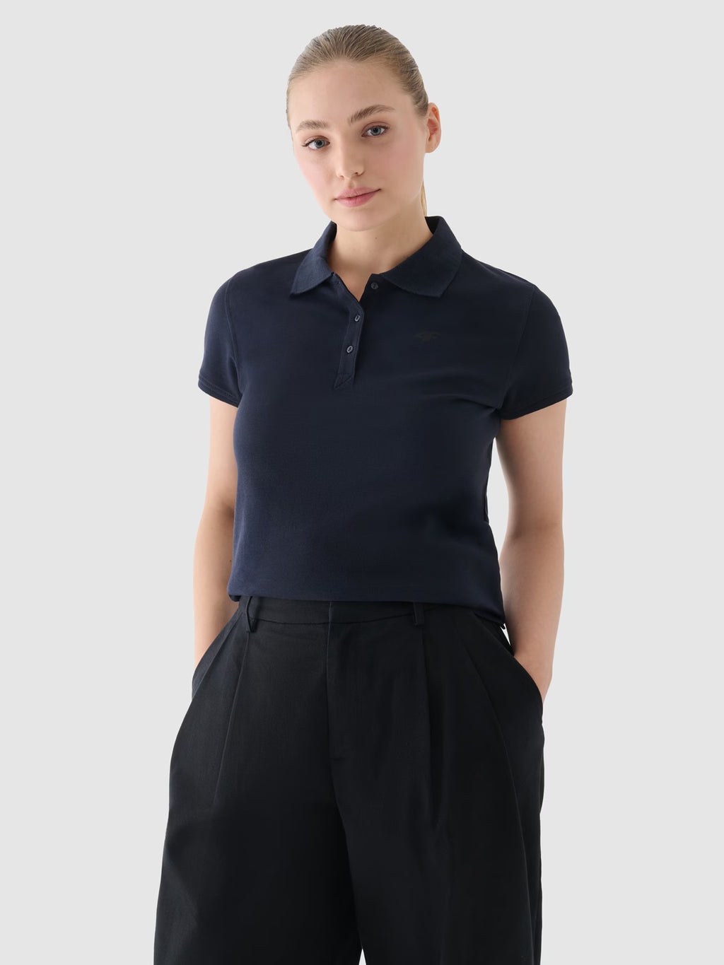 Koszulka polo regular damska