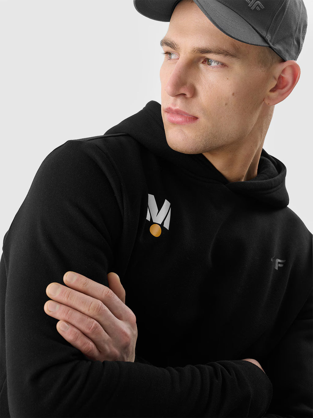 Bluza dresowa nierozpinana z kapturem uniseks 4F x Drift Masters