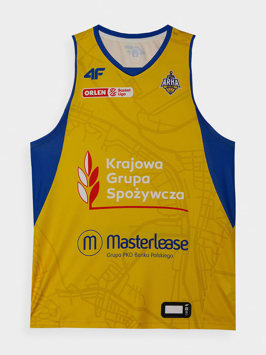 Koszulka meczowa replika domowa z sezonu 2023/24 męska 4F x Arka Gdynia