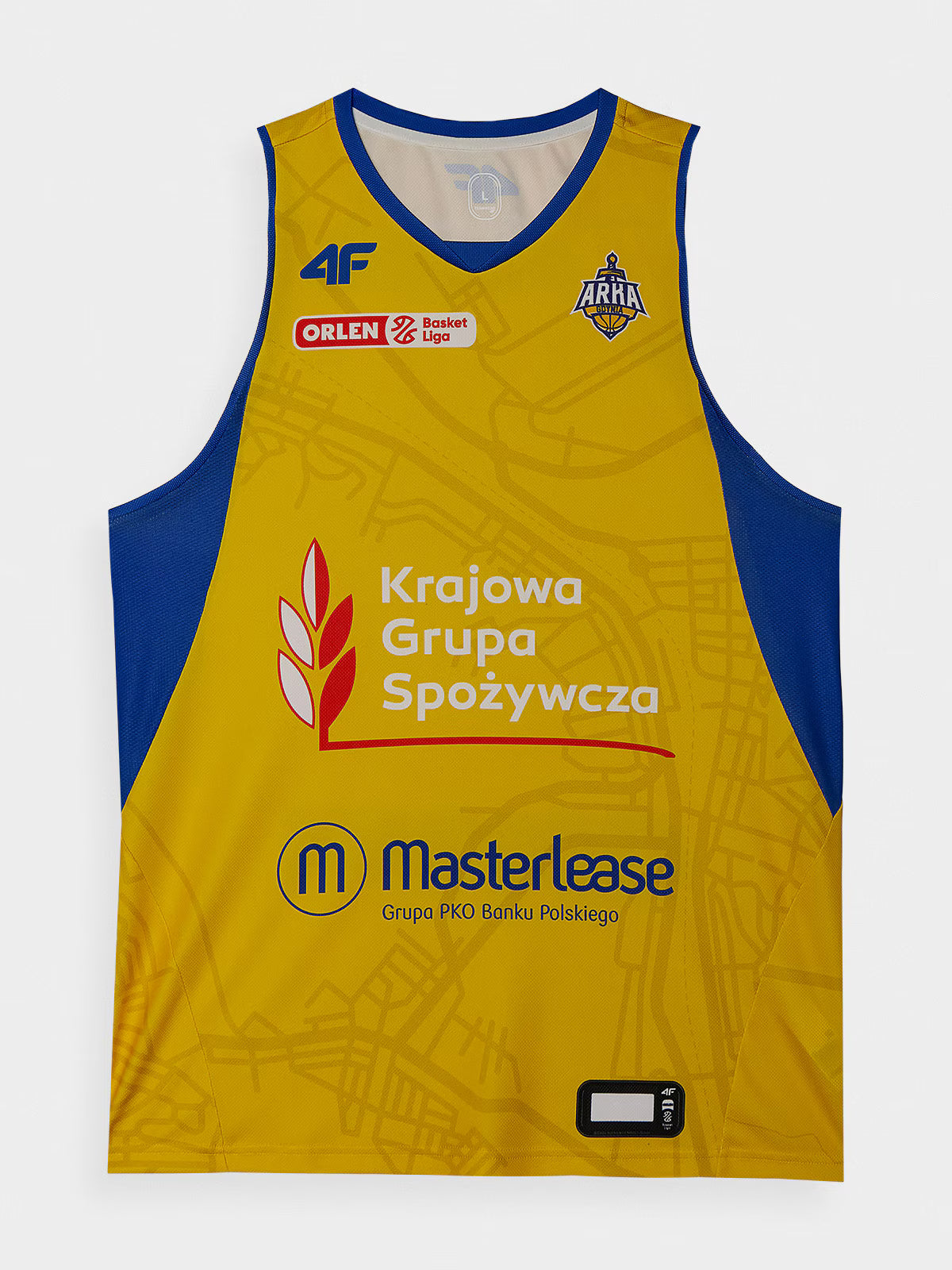 Koszulka meczowa replika domowa z sezonu 2023/24 męska 4F x Arka Gdynia
