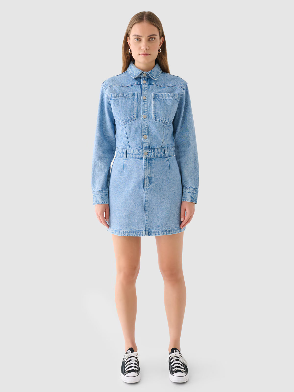 Sukienka jeansowa mini Outhorn