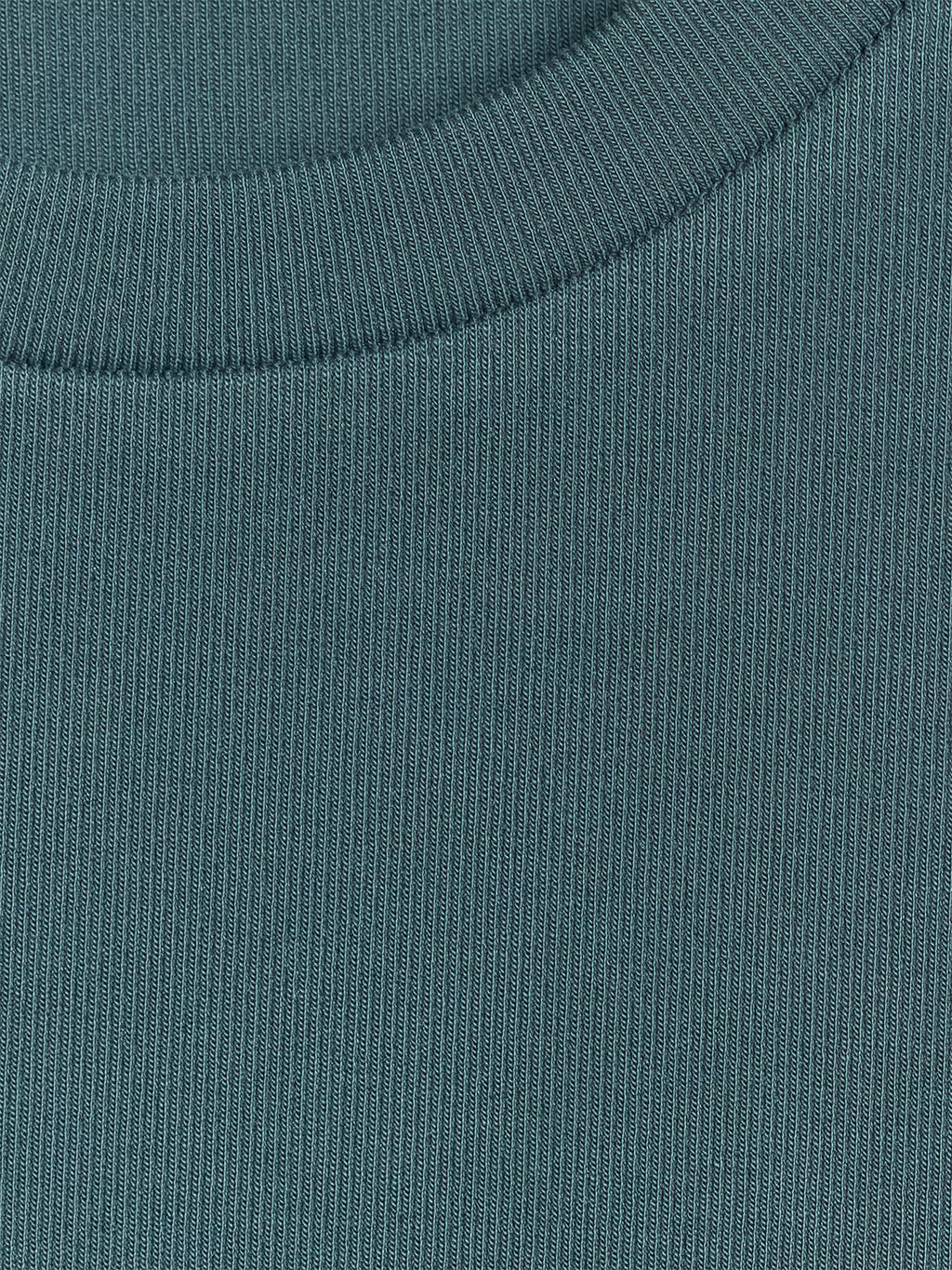 T-shirt z prążkowanej dzianiny z modalem damski
