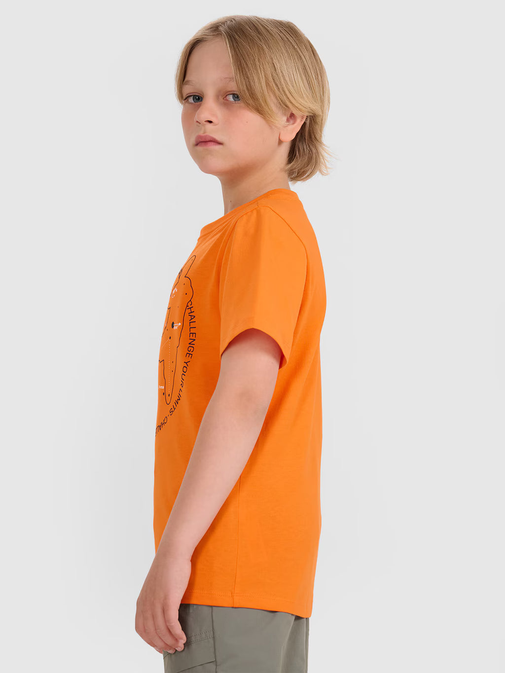 T-shirt regular z nadrukiem chłopięcy