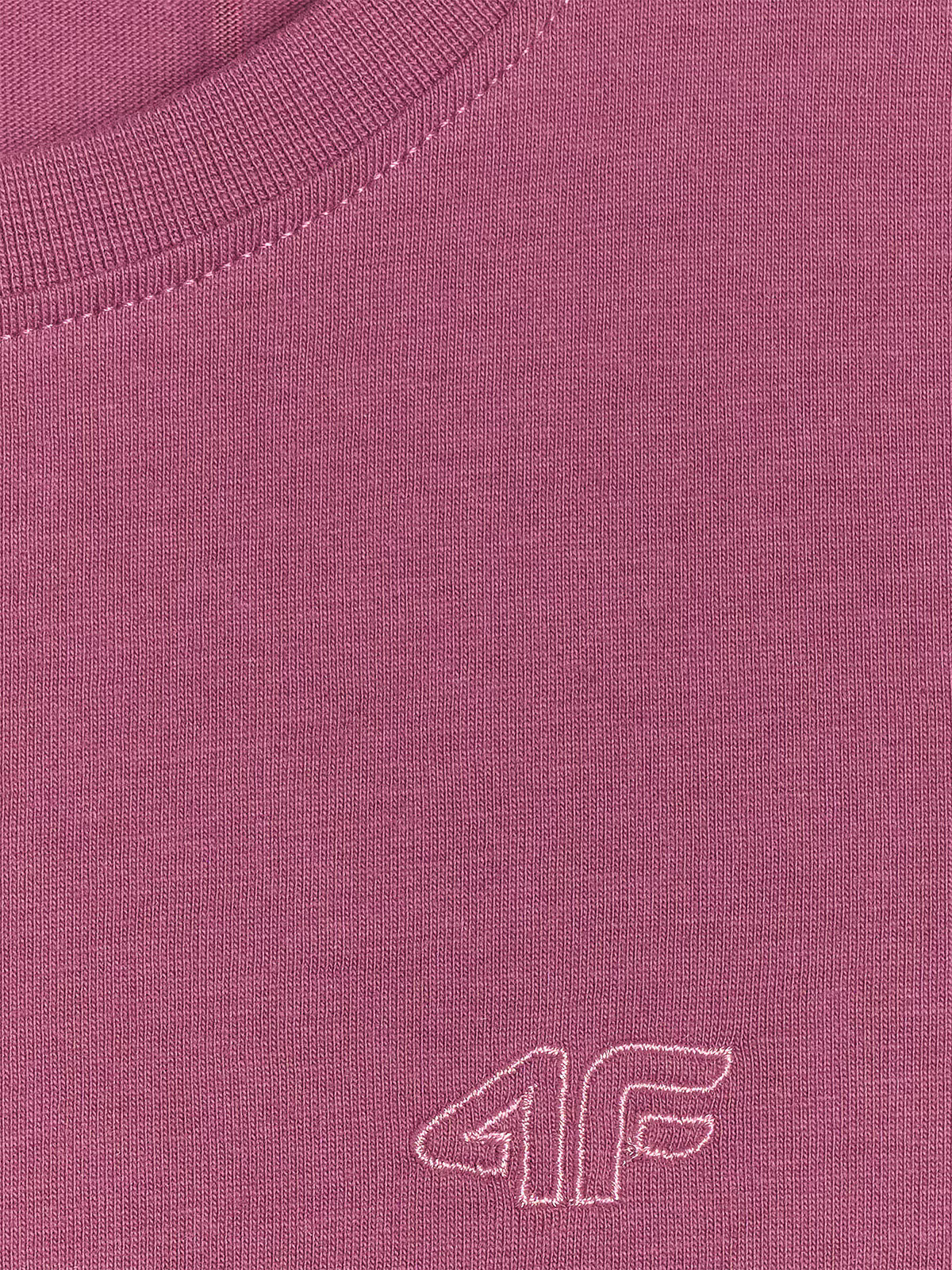 T-shirt regular gładki dziewczęcy