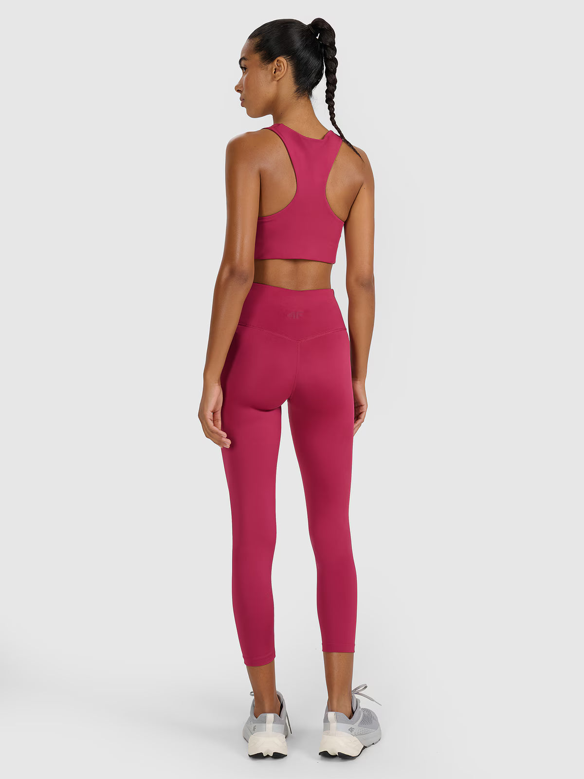 Legginsy treningowe 7/8 z wysokim stanem damskie