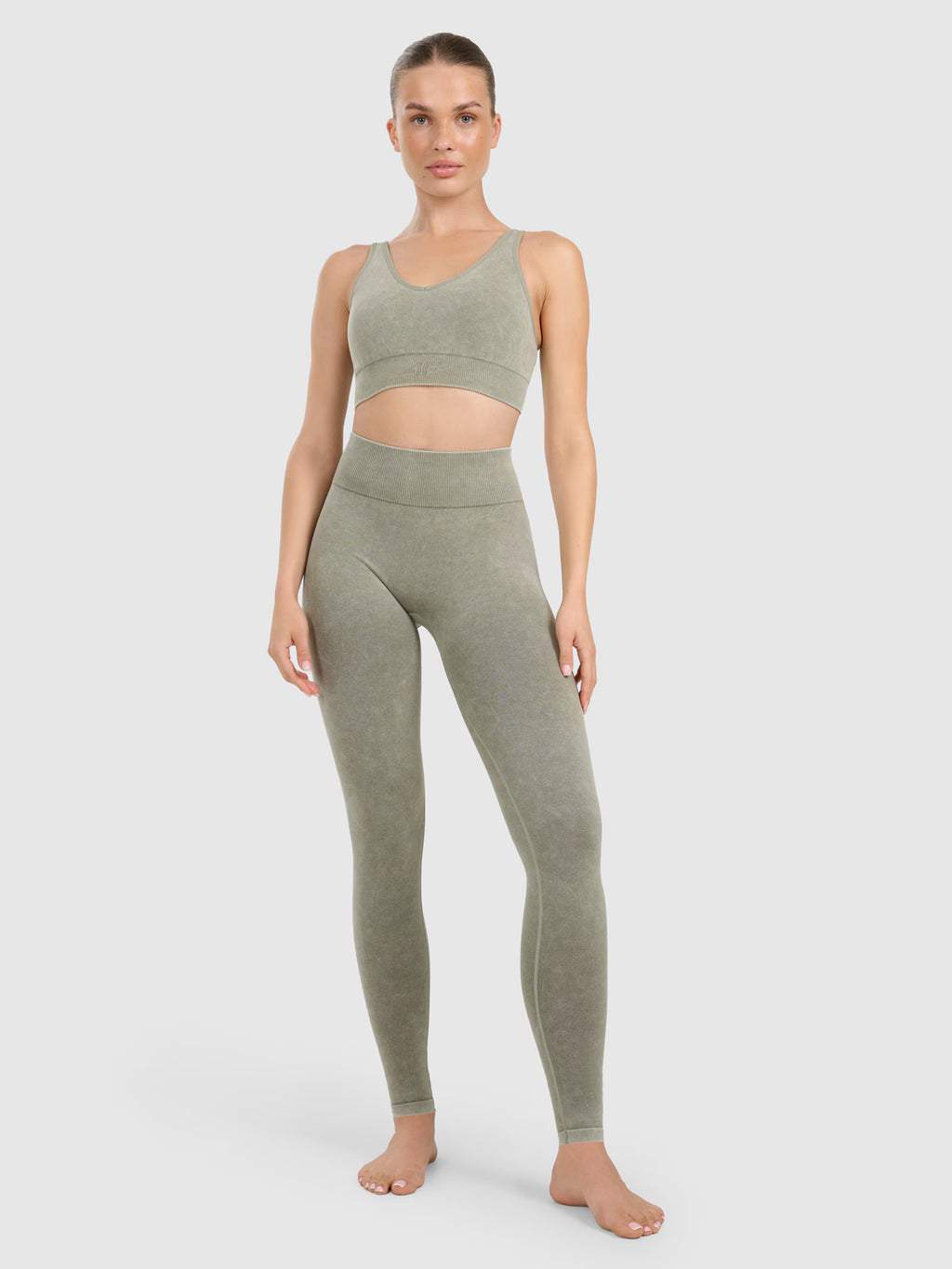 Legginsy do jogi i pilatesu bezszwowe damskie