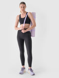 Legginsy treningowe z wysokim stanem damskie