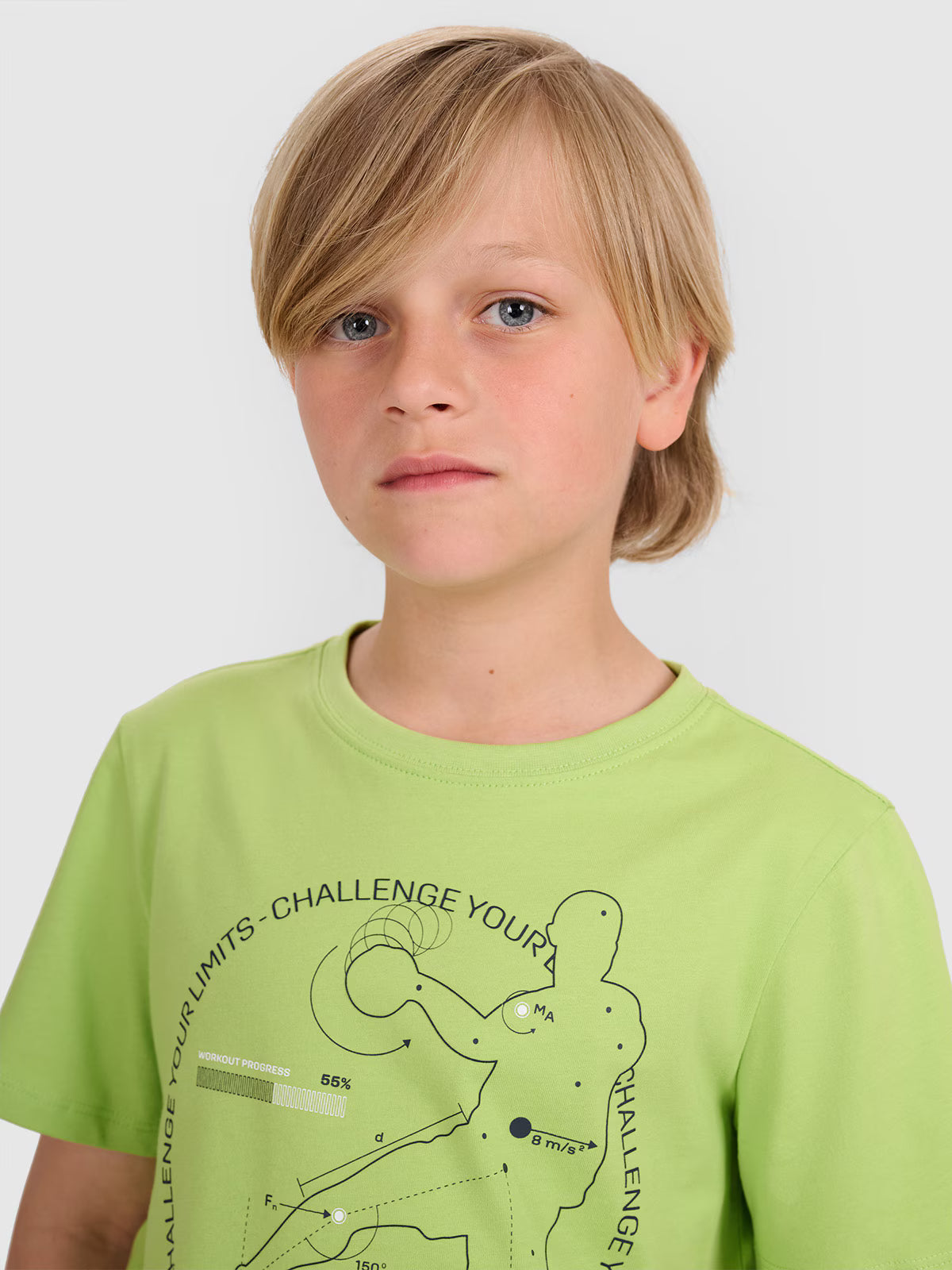 T-shirt regular z nadrukiem chłopięcy