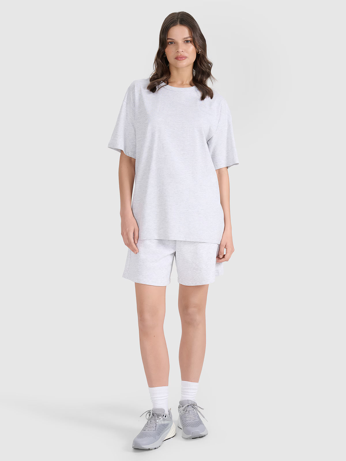 T-shirt oversize gładki uniseks