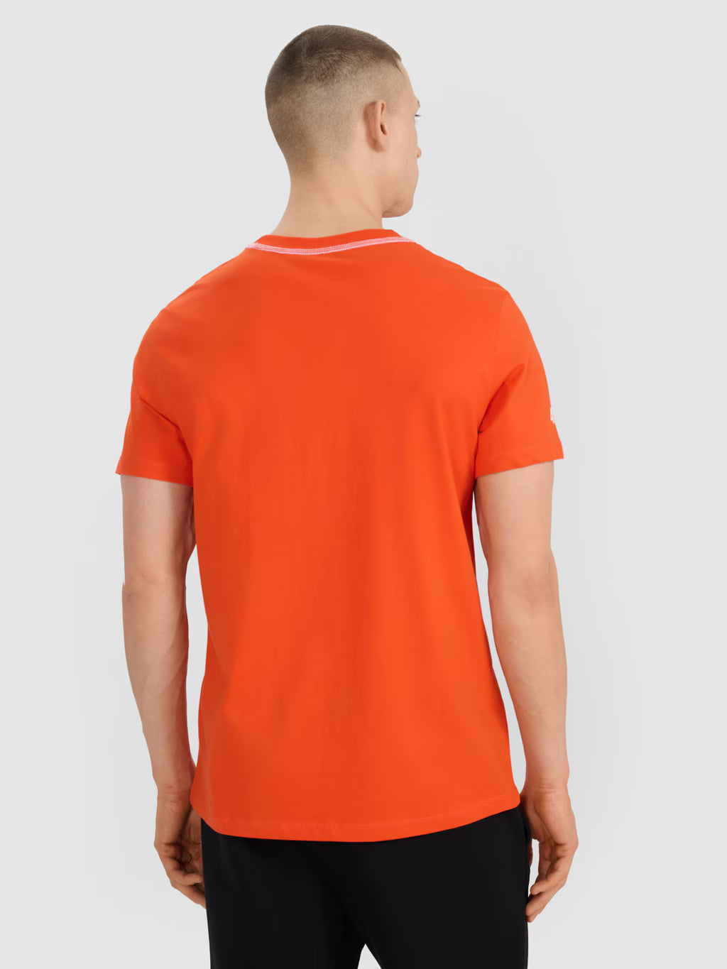 T-shirt regular z nadrukiem męski