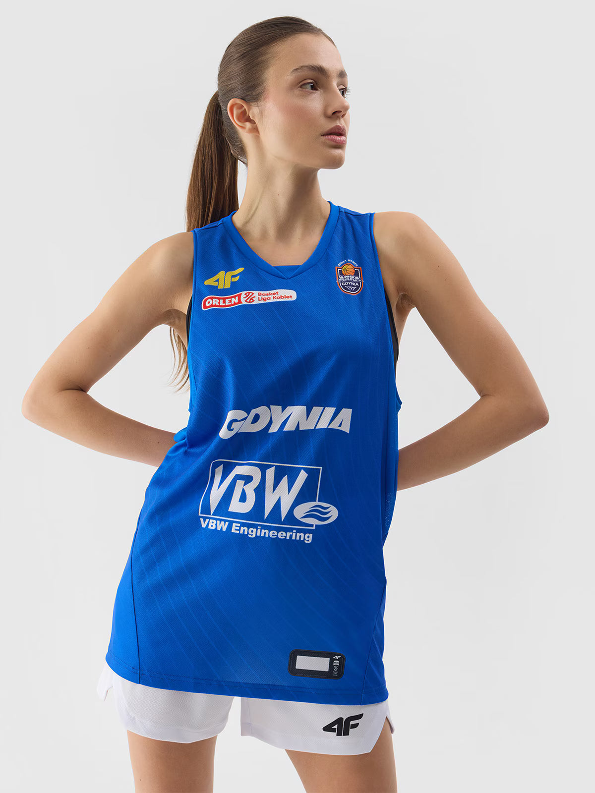 Tank top replika wyjazdowy z sezonu 2023/24 damski 4F x VBW Arka Gdynia