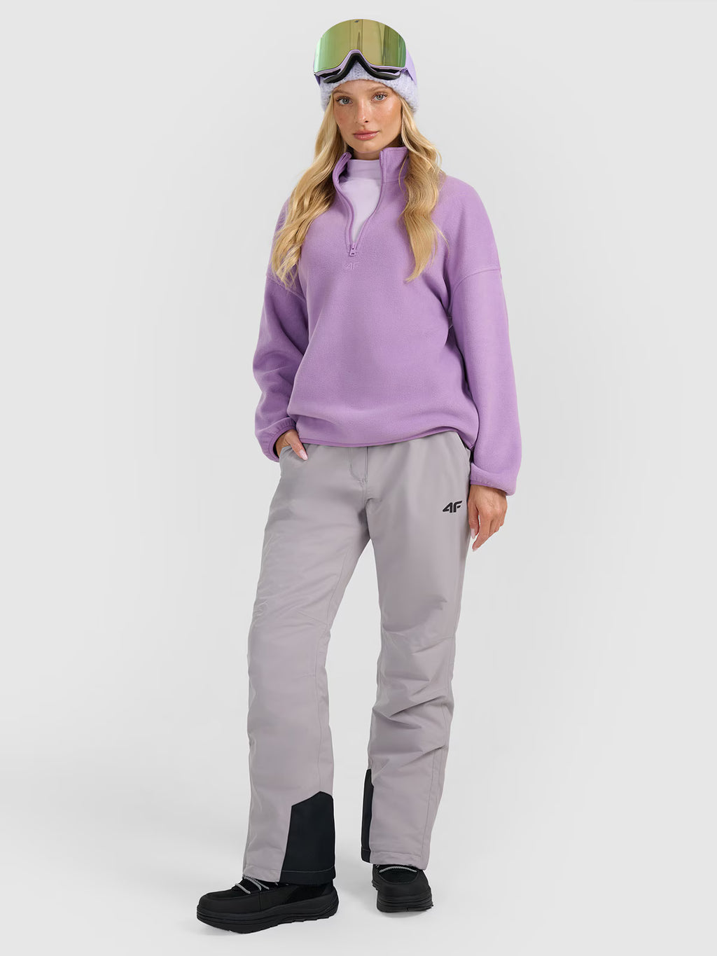 Polar ze stójką oversize damski