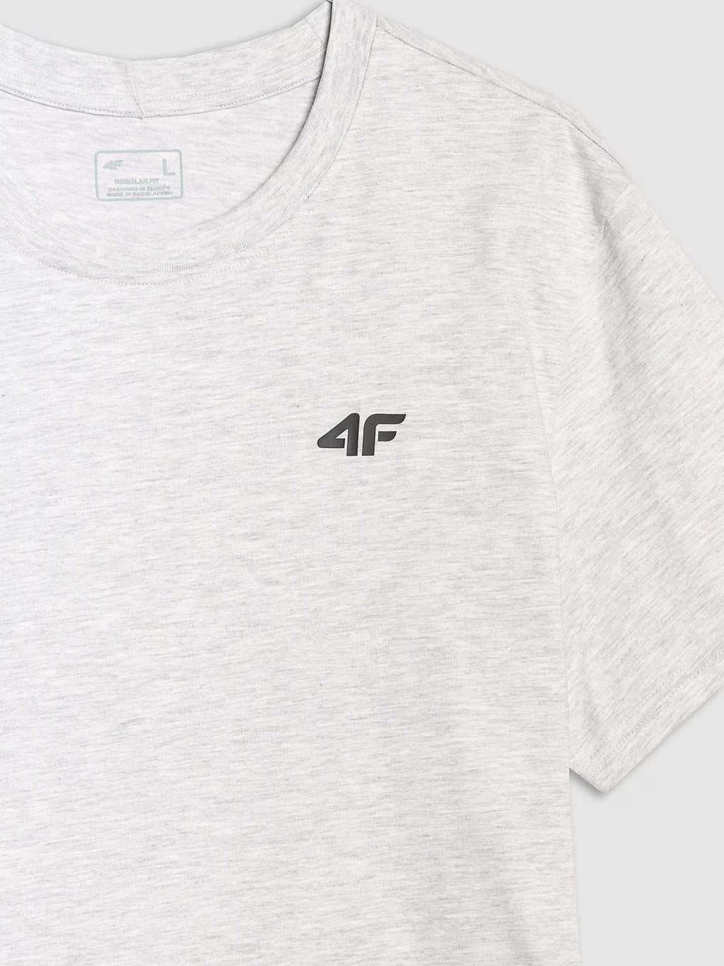 T-shirt regular gładki męski