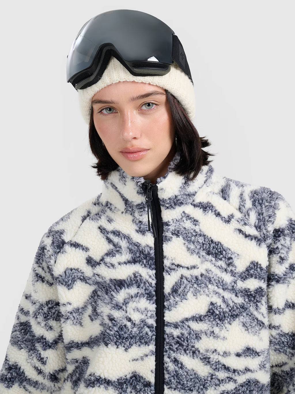 Polar sherpa oversize ze stójką uniseks