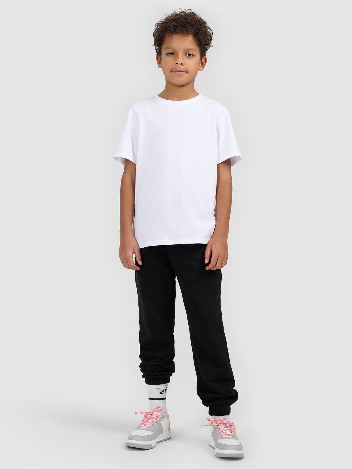 T-shirt oversize gładki chłopięcy
