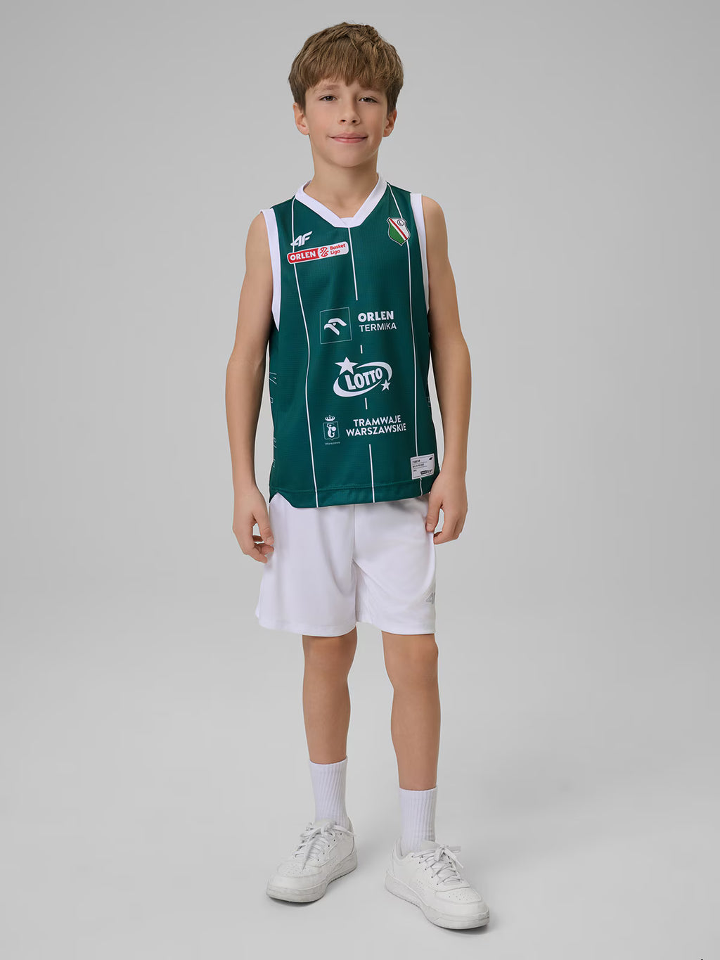 Koszulka meczowa replika domowa z sezonu 2025/26 dziecięca 4F x Legia Warszawa