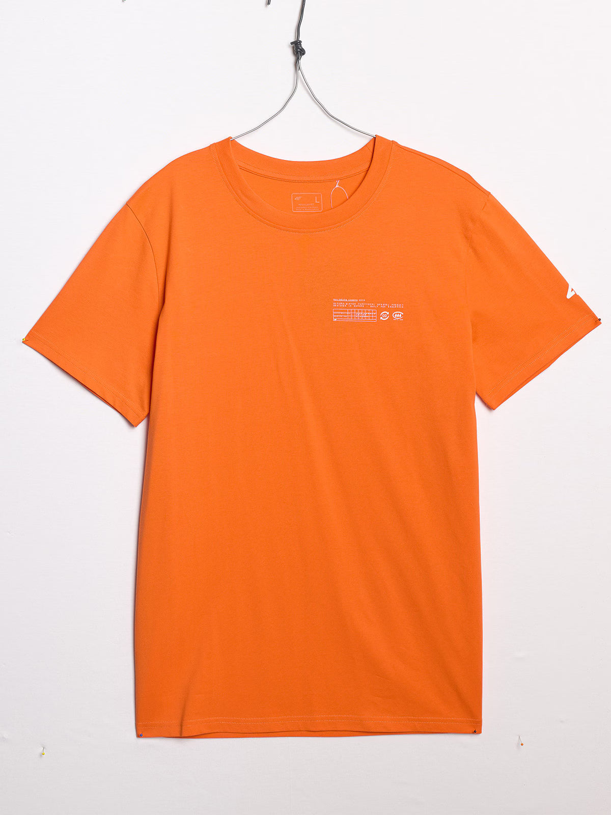 T-shirt regular z nadrukiem męski