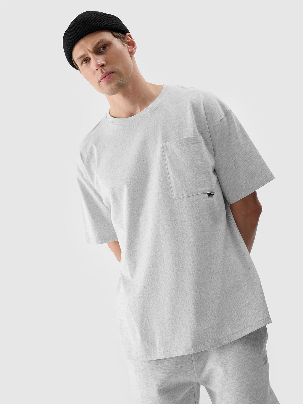 T-shirt oversize gładki uniseks
