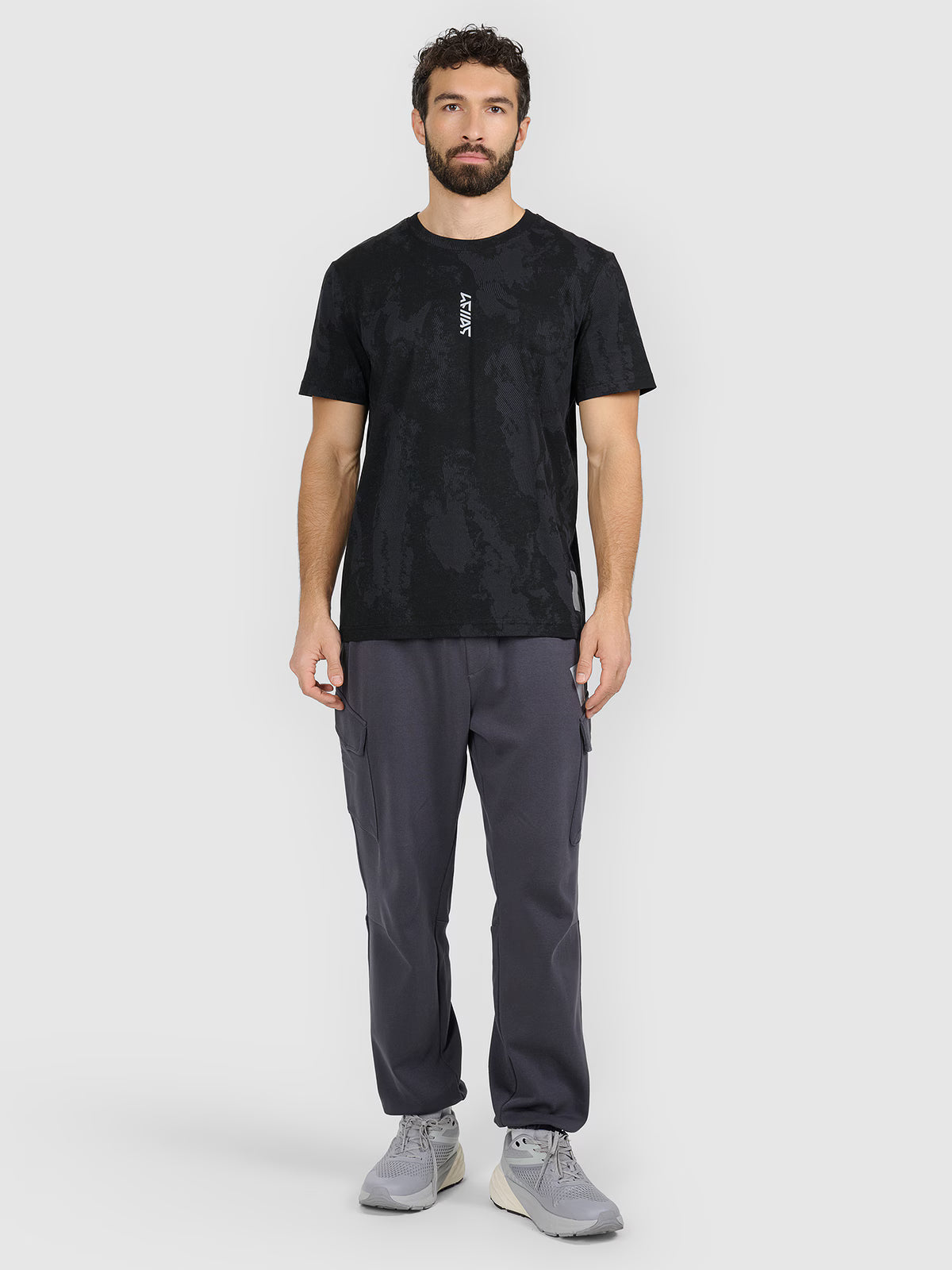 T-shirt regular z nadrukiem męski