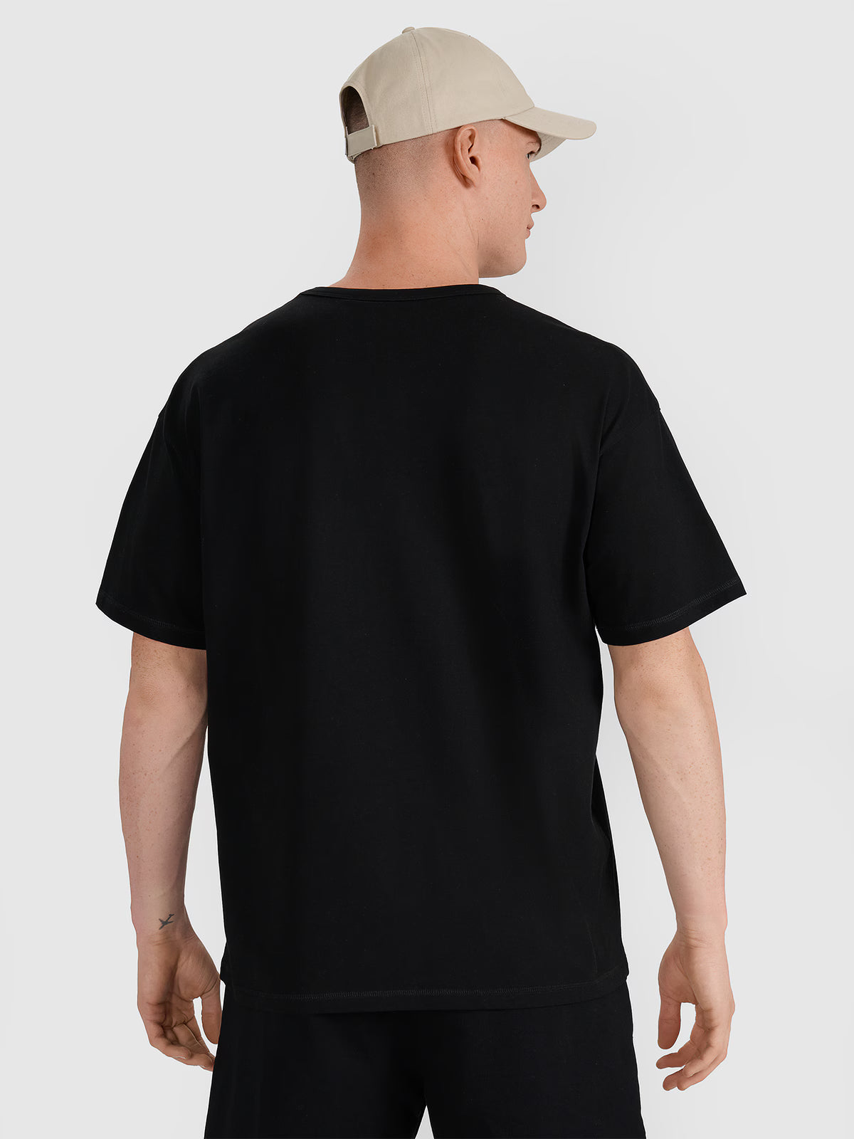 T-shirt oversize gładki uniseks