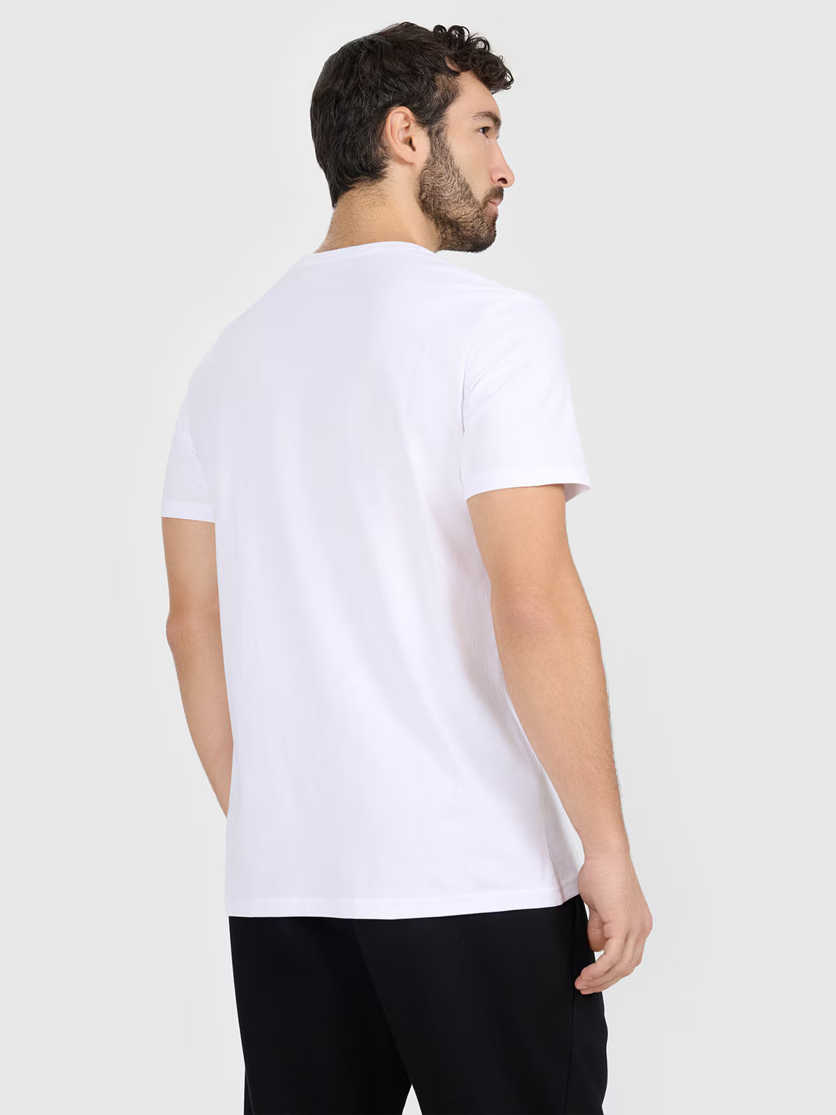 T-shirt regular z nadrukiem męski