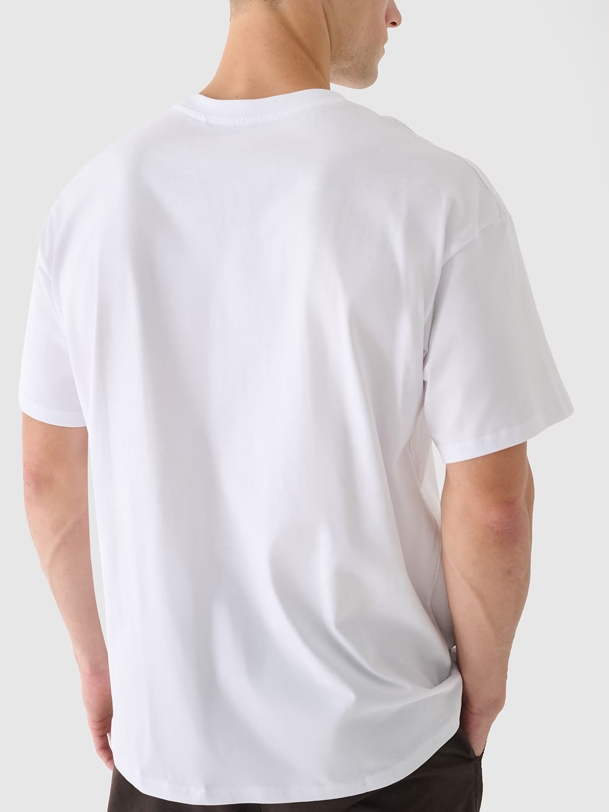 T-shirt regular z nadrukiem męski