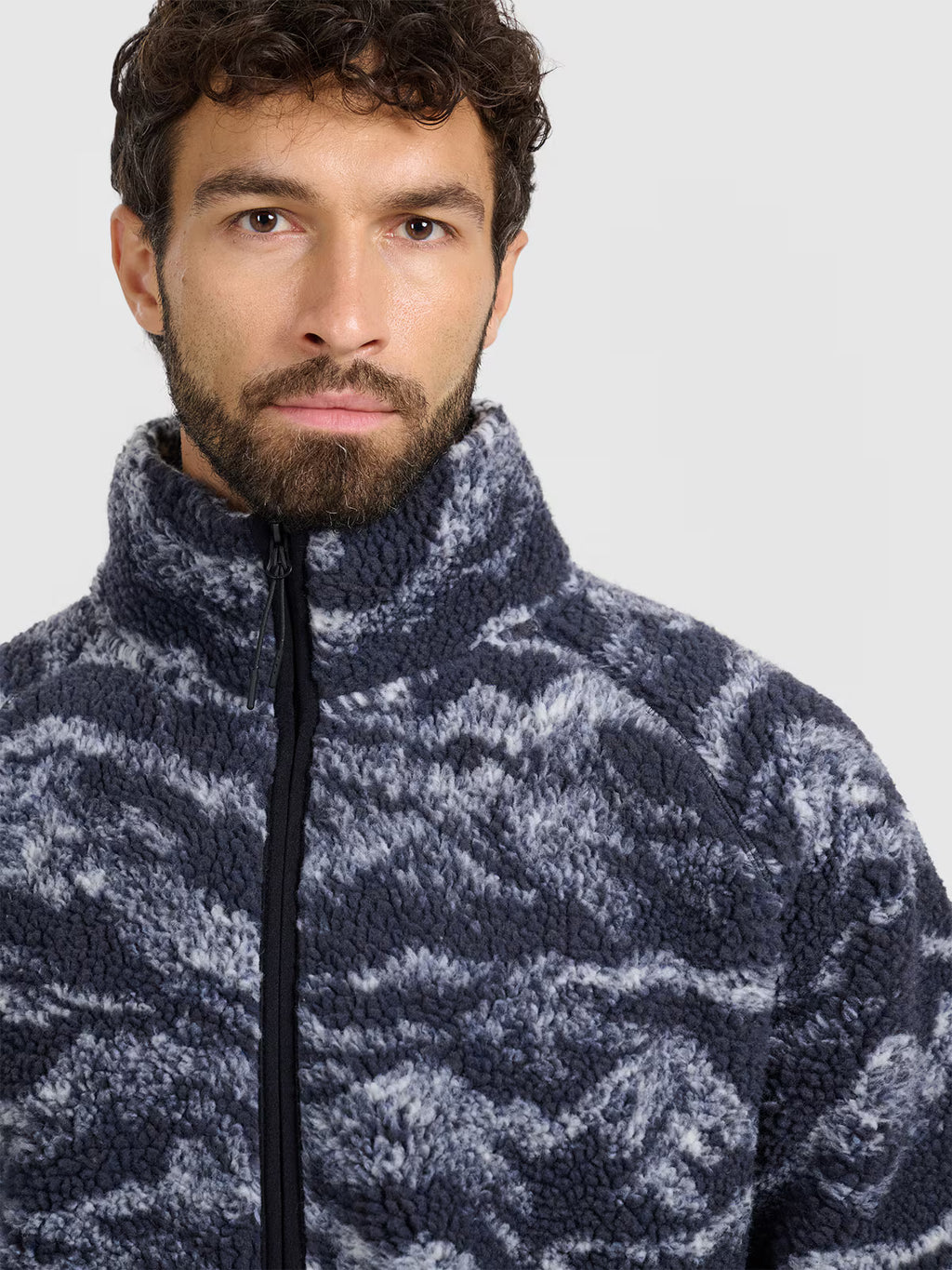Polar sherpa oversize ze stójką uniseks