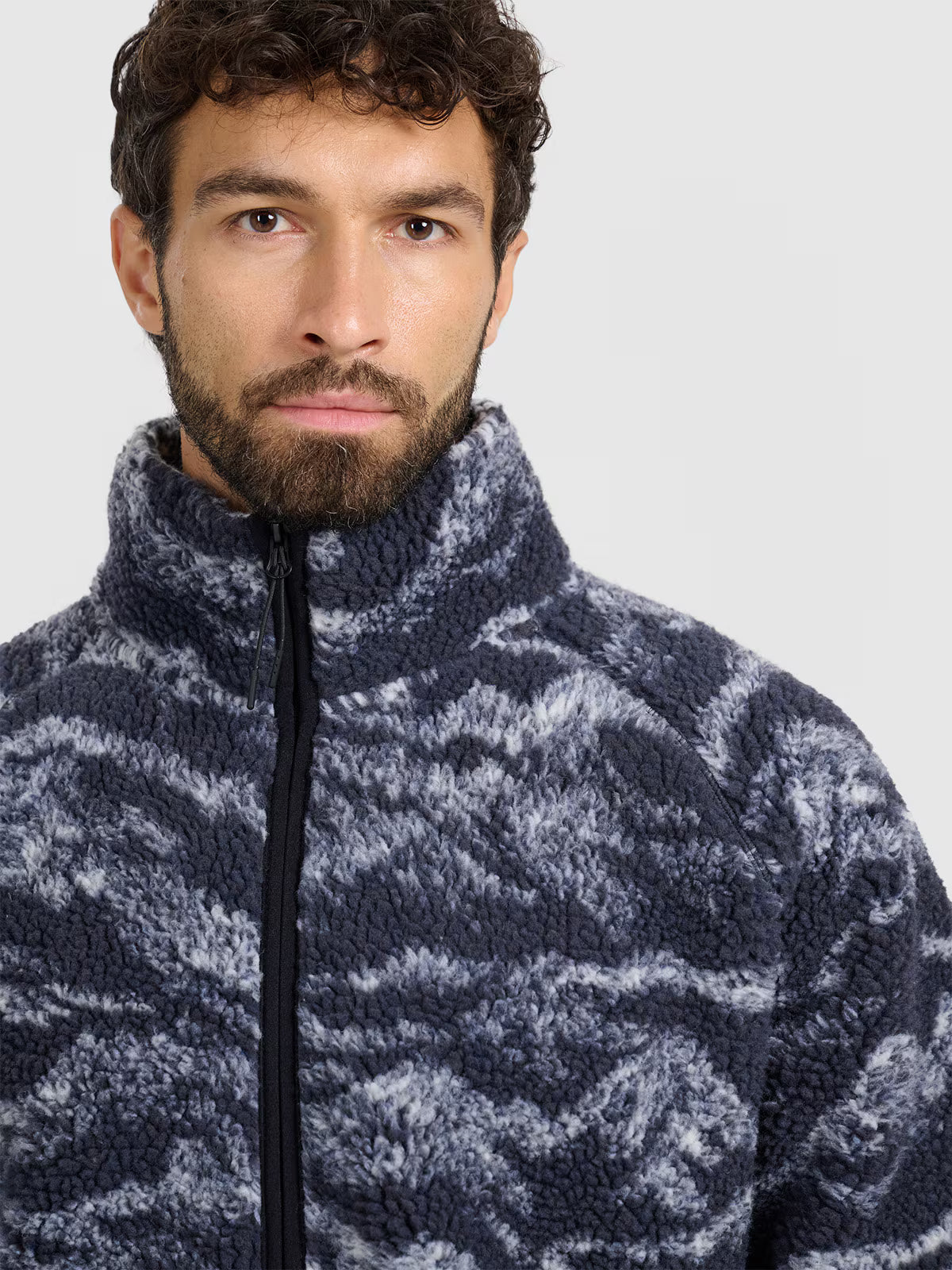 Polar sherpa oversize ze stójką uniseks