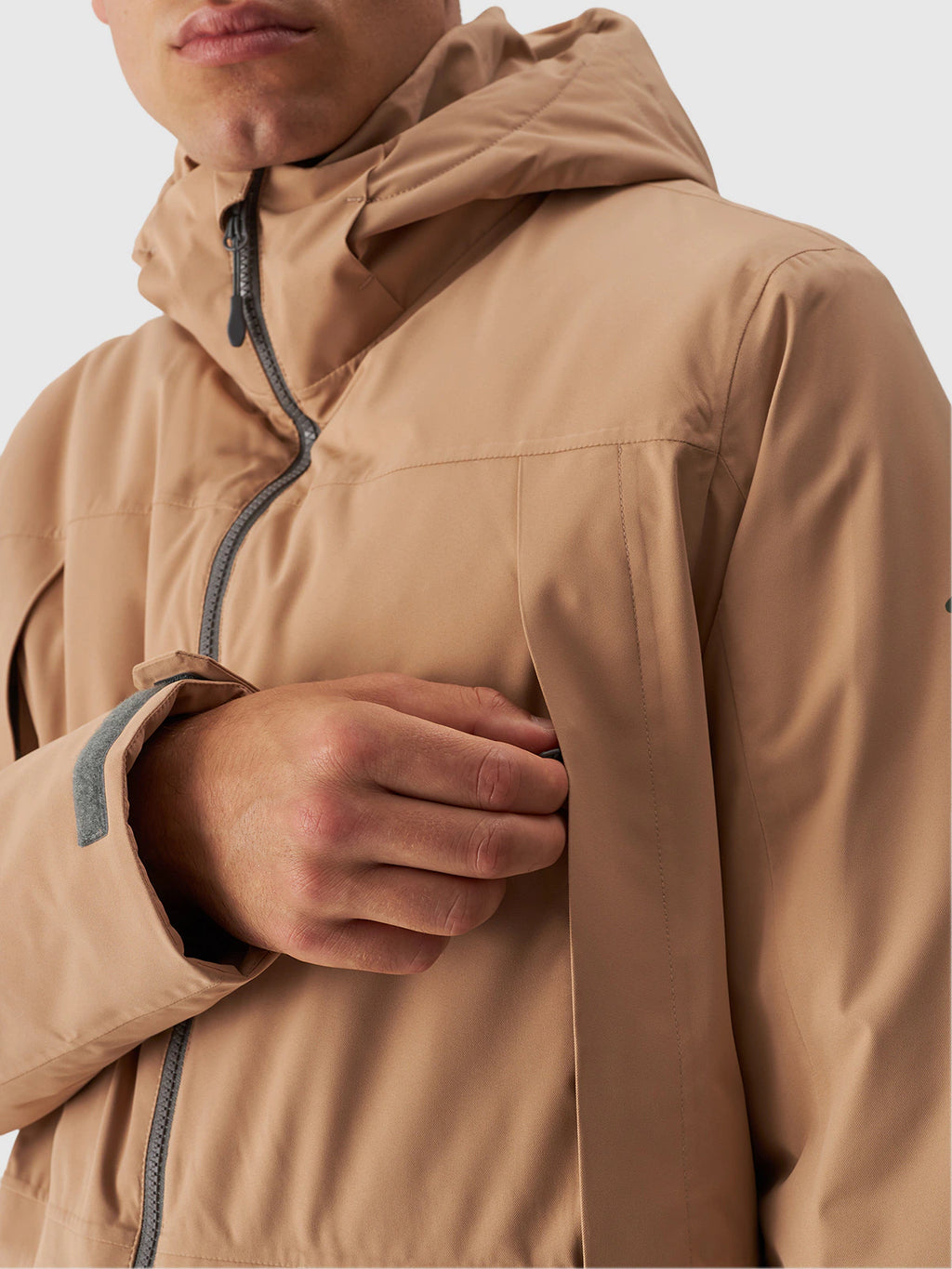 Parka przejściowa membrana 8000 męska
