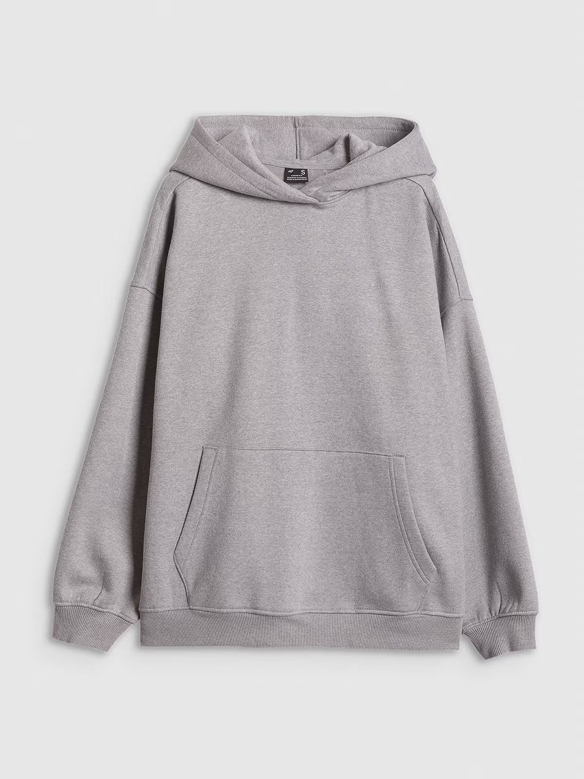 Bluza dresowa loose z kapturem damska