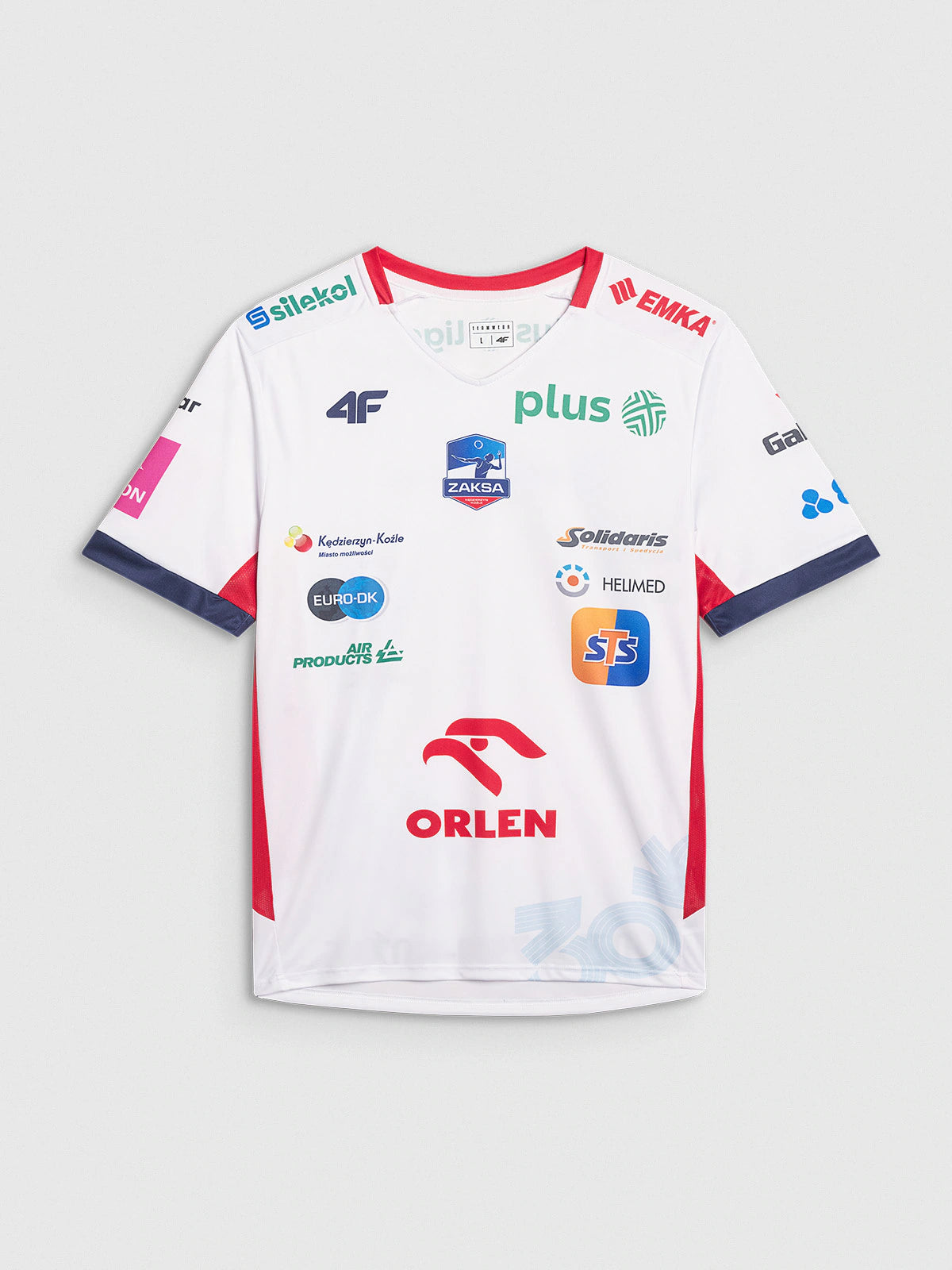 Koszulka meczowa replika wyjazdowa z sezonu 2024/25 męska 4F x Zaksa Kędzierzyn Koźle