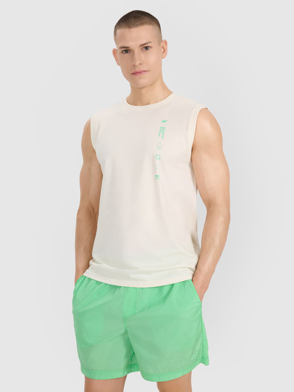 Tank top regular męski