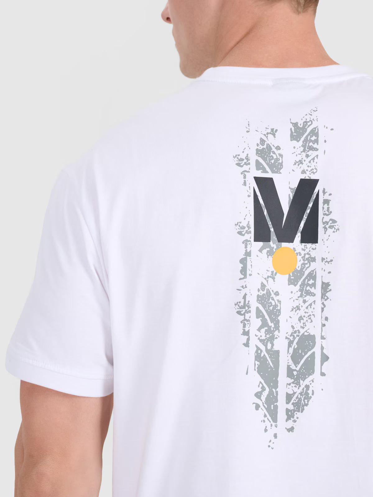 T-shirt regular z nadrukiem uniseks 4F x Drift Masters