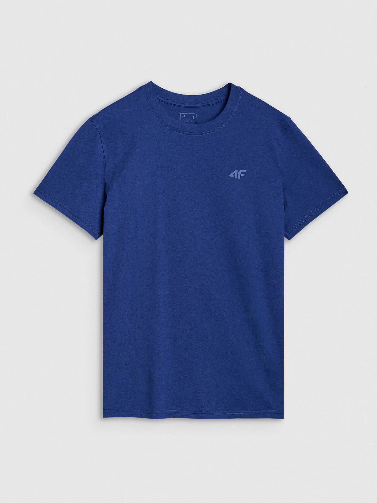 T-shirt regular gładki męski