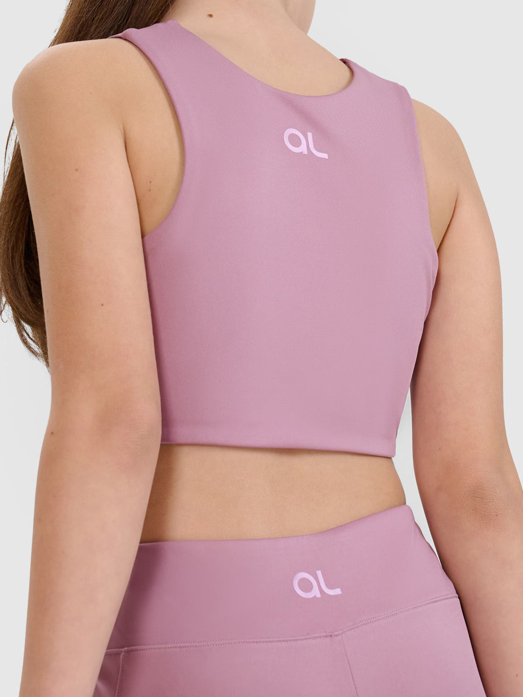 Crop top sportowy szybkoschnący dziewczęcy 4F JUNIOR x Anna Lewandowska