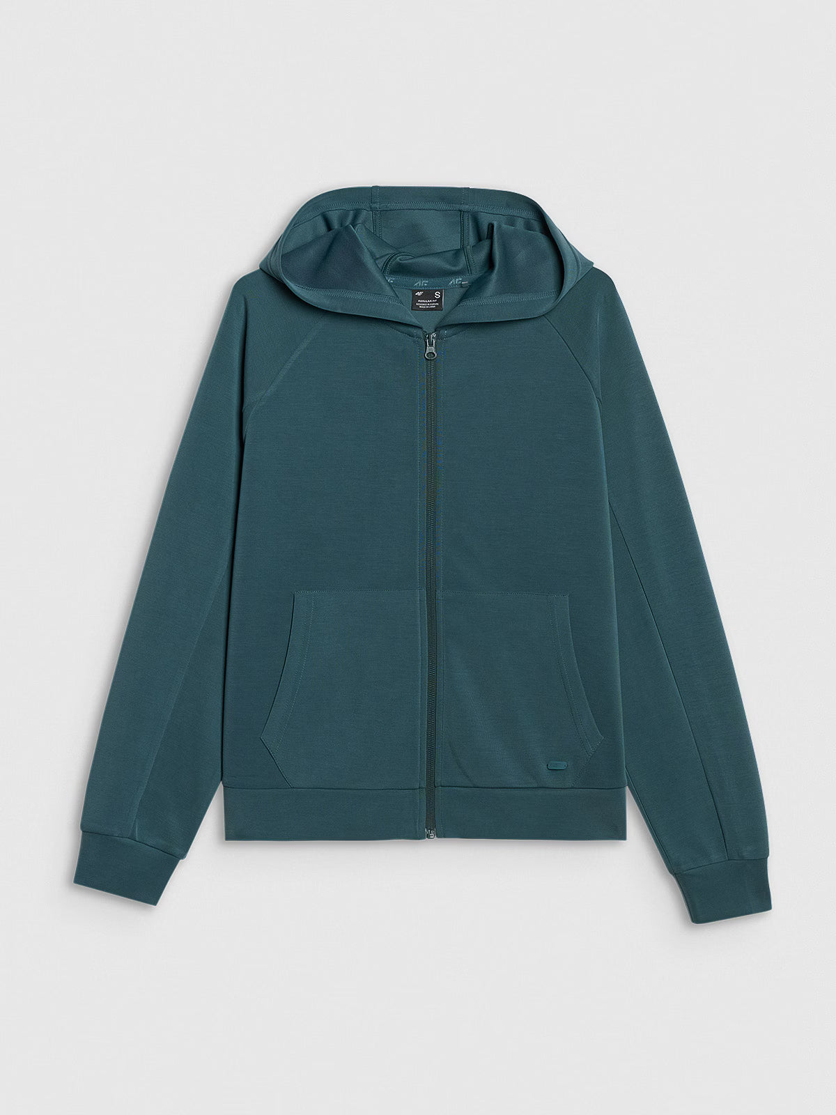 Bluza dresowa rozpinana z modalem damska