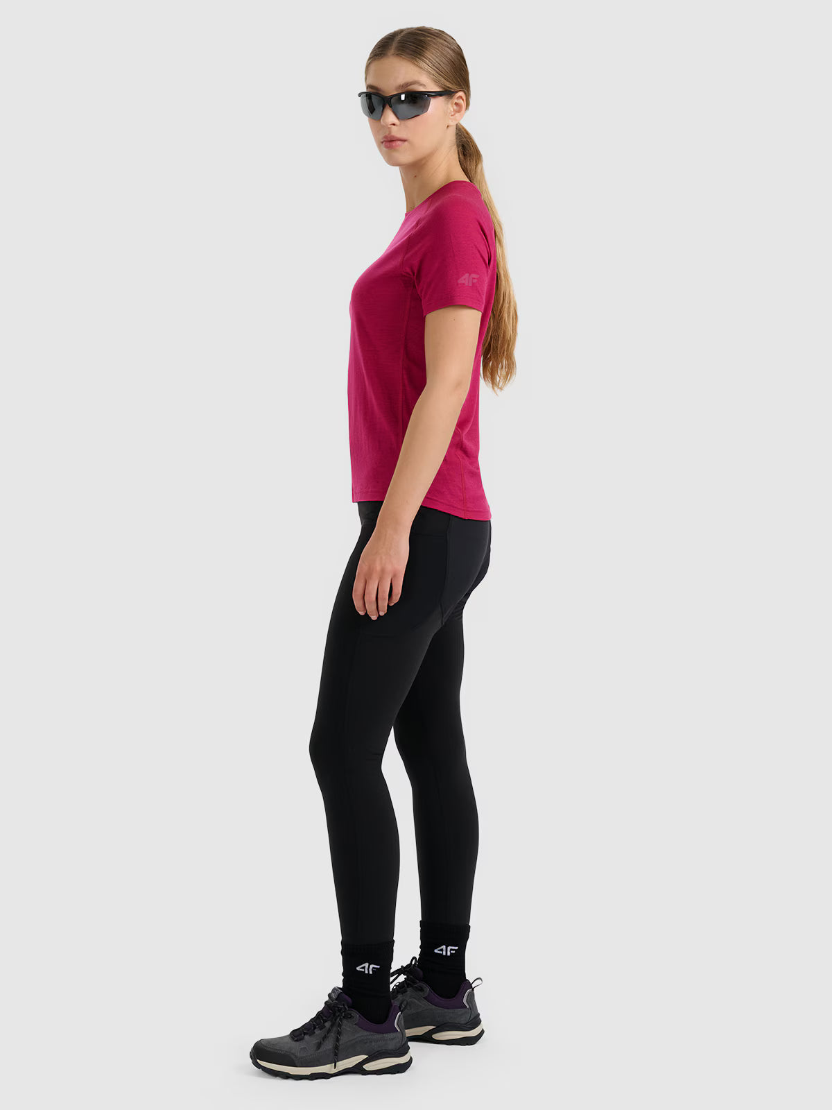 Legginsy trekkingowe szybkoschnące damskie