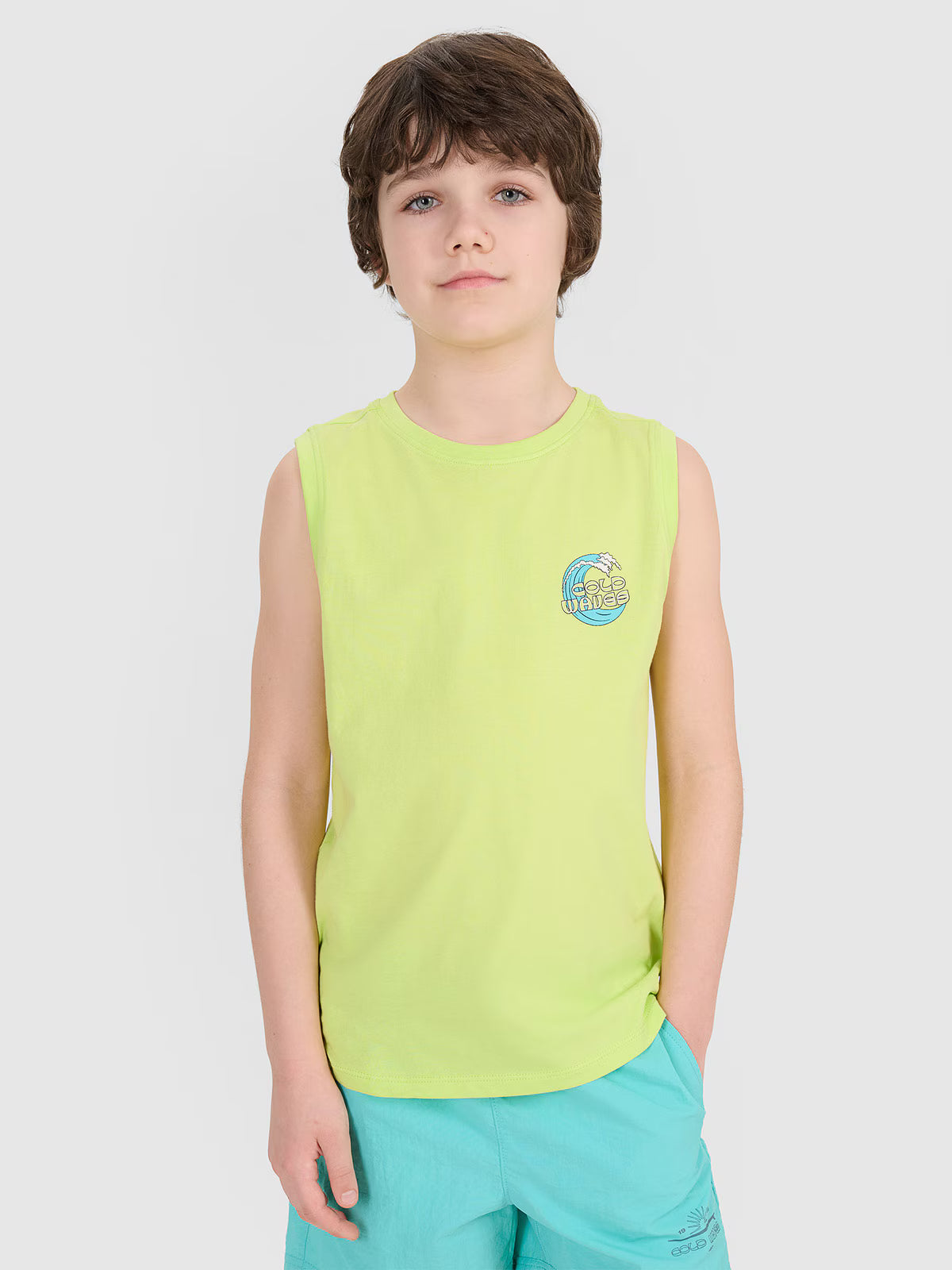 Tank top regular z nadrukiem chłopięcy