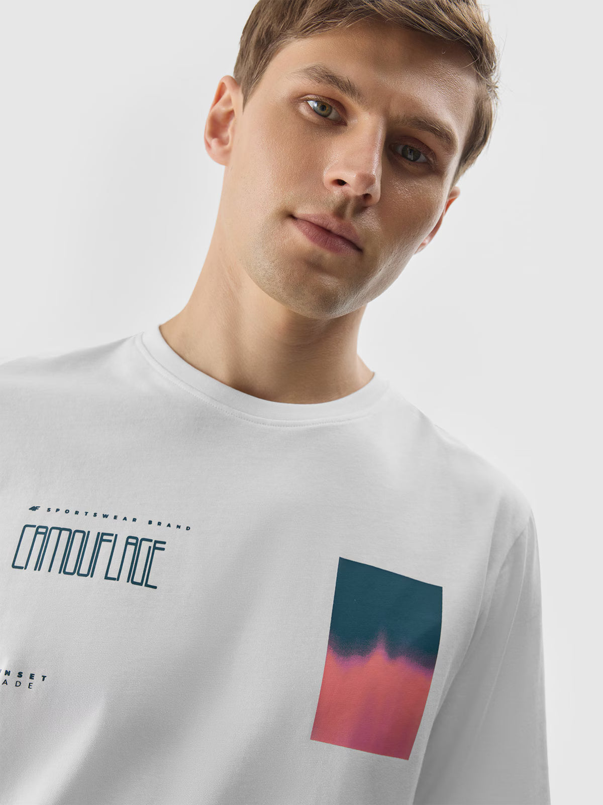 T-shirt z nadrukiem męski