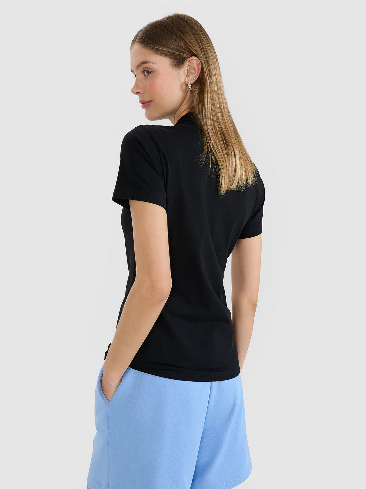 Koszulka polo slim damska